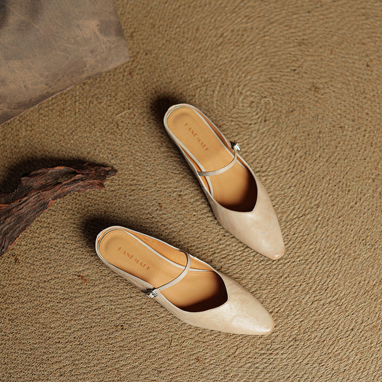 Irene - Women's Slipper aus Echtem Leather