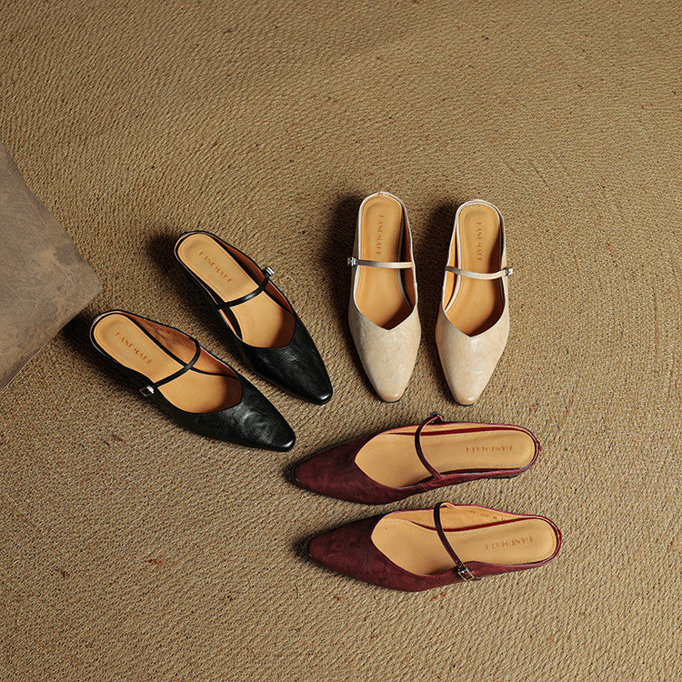 Irene - Women's Slipper aus Echtem Leather