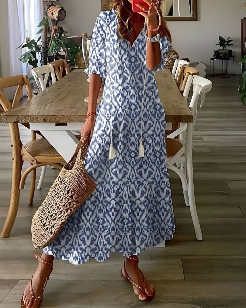 Doris - Women's Boho Magisches Wrap Dress