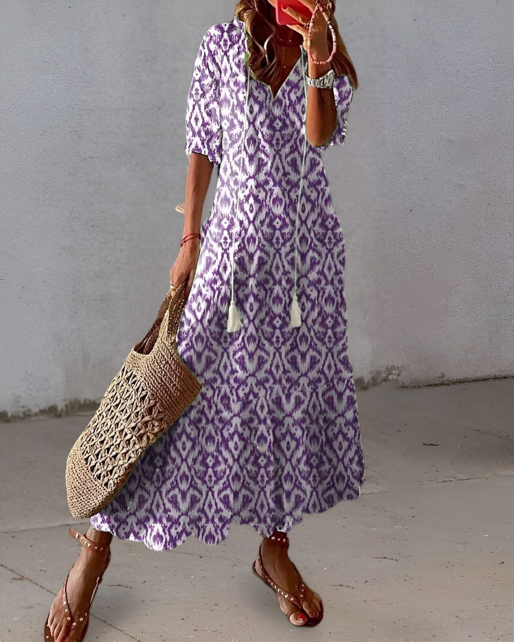 Doris - Women's Boho Magisches Wrap Dress