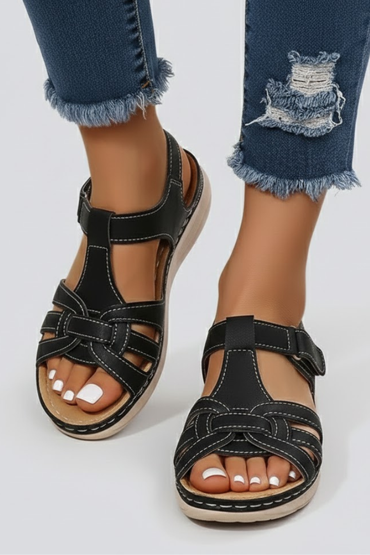 Reese - Women's Riemchensandalen with open Lace