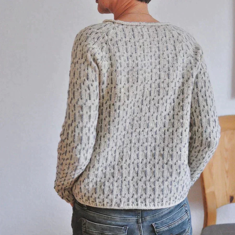 Ruby - Women's Knit Sweater with Relaxed Fit