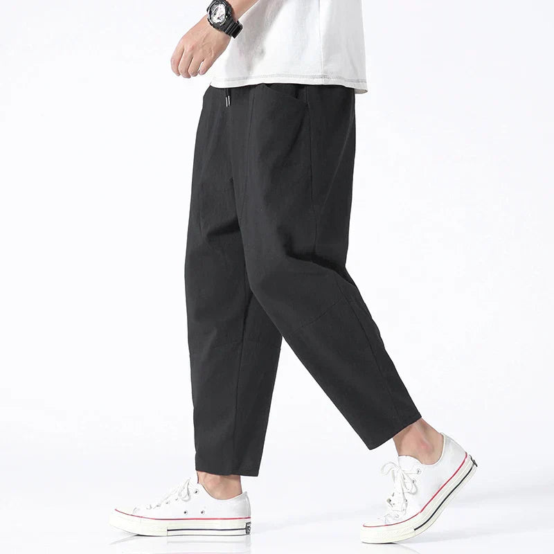 Duncan - Men's Spring Wide Street Casual Trousers
