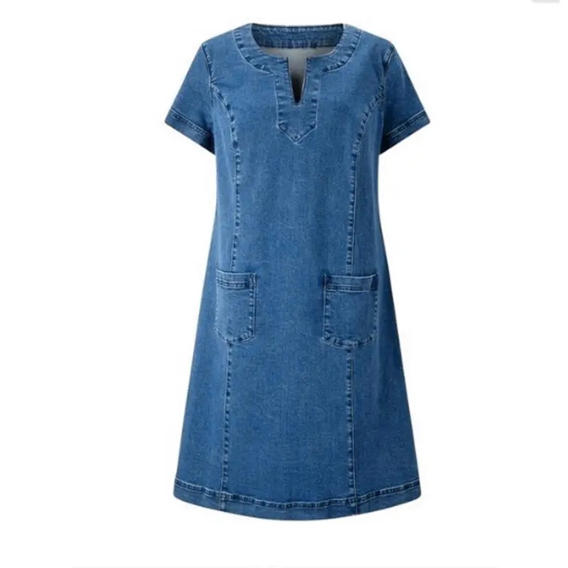Michelle - Women's Casual Sommerkleid with Pockets