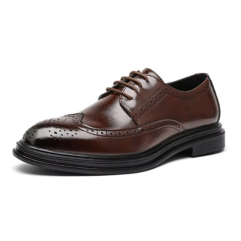 William - Men's Classic Wingtip Shoes for Work and formal Occasions