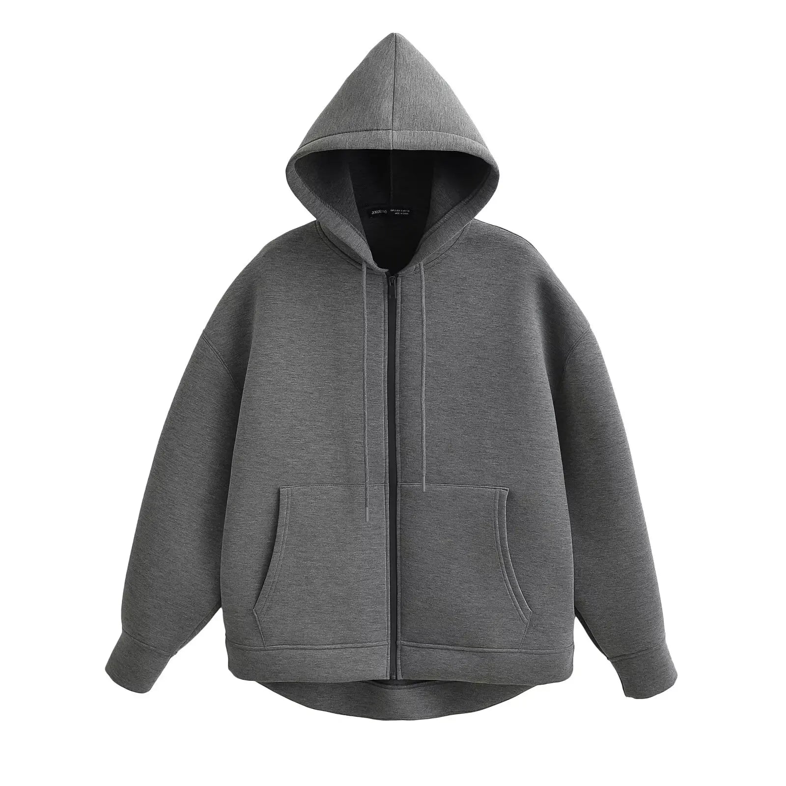 Naomi - Women's Hooded Jacket with Zip and Relaxed Fit