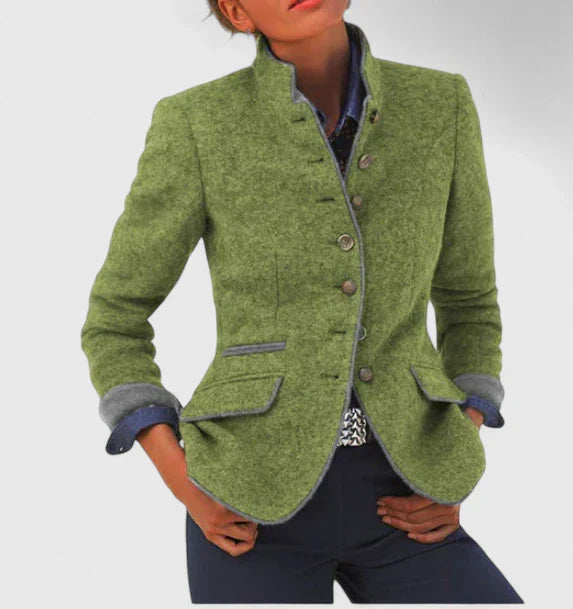Olivia - Women's Formal Cardigan with Button Placket