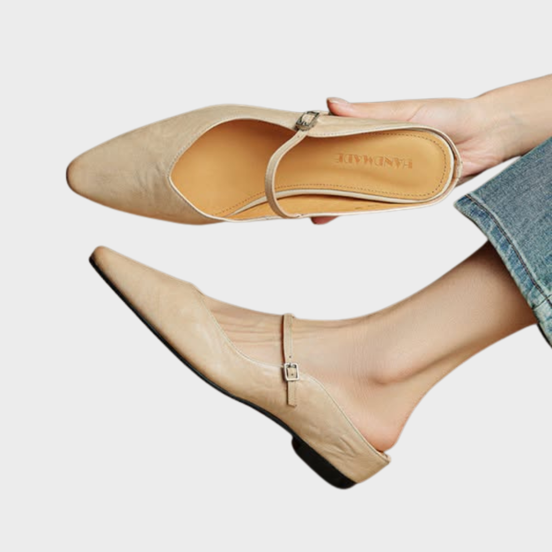 Irene - Women's Slipper aus Echtem Leather