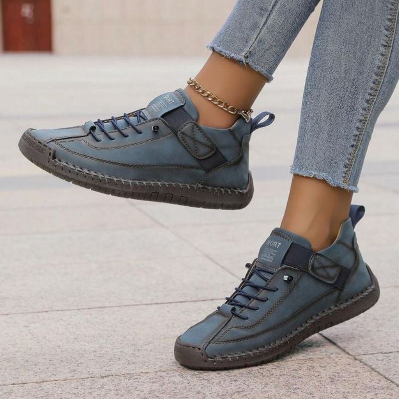 Amelia - Women's Casual Lace-Up Platform-Sneaker