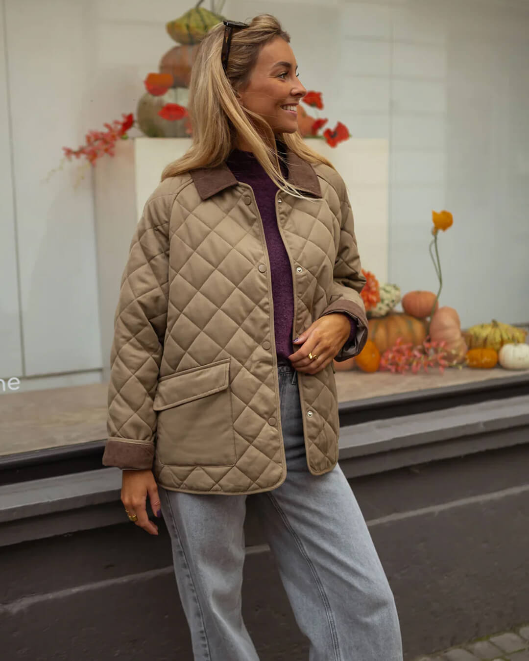 Lucy - Stylish Spring Stepp Freizeitjacke for Women's