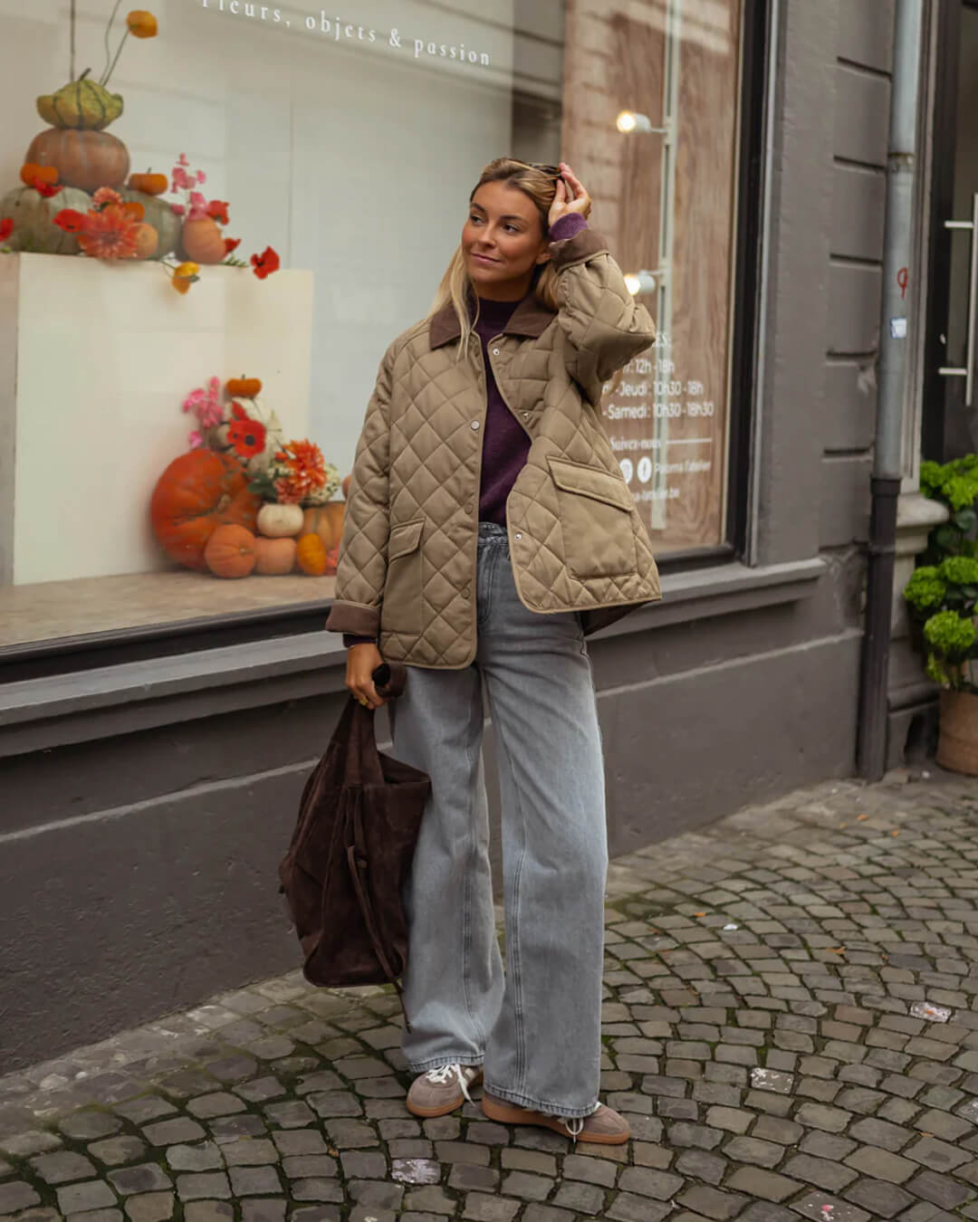 Lucy - Stylish Spring Stepp Freizeitjacke for Women's
