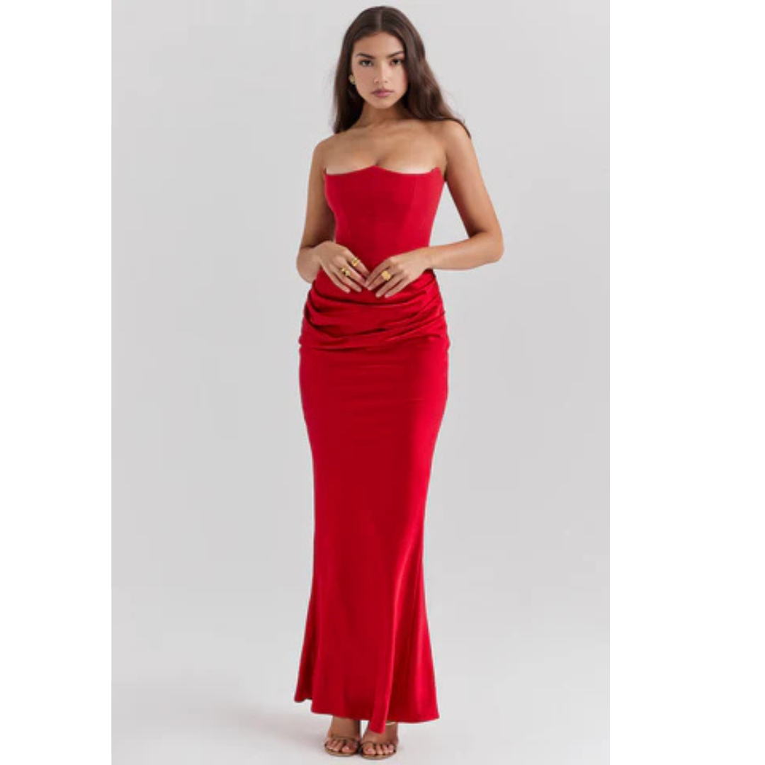 Harriet - Women's Langes Bodycon-Dress for formal Wedding Guests