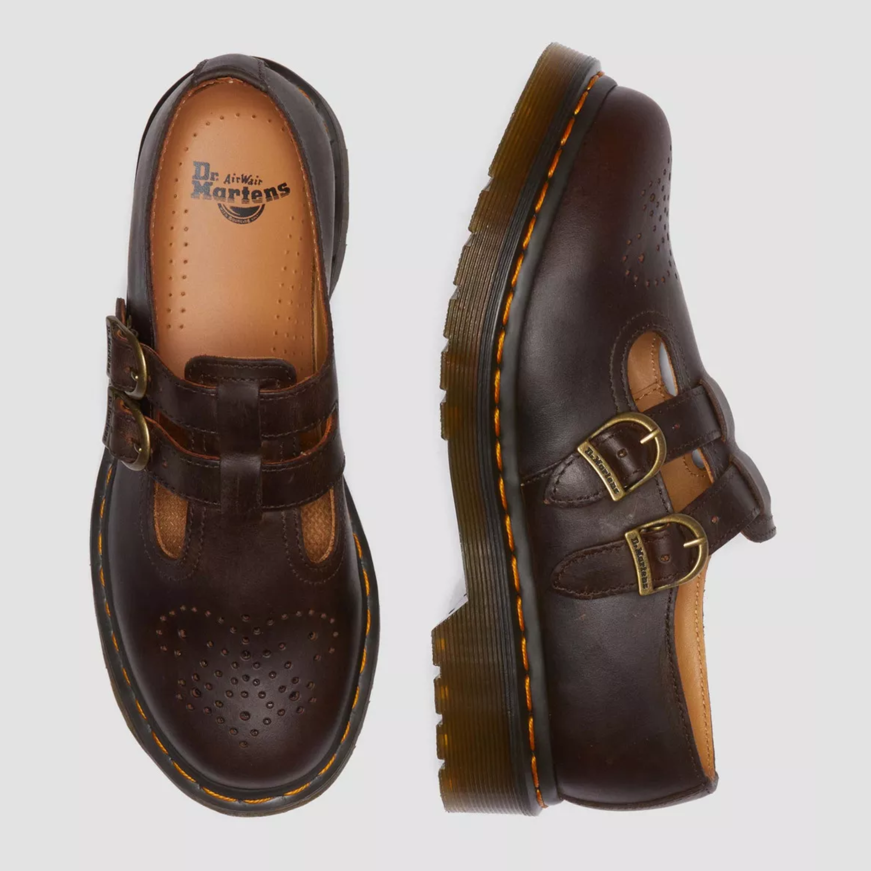 Lorraine - Women's Spring Mary Janes with Doppelter Buckle