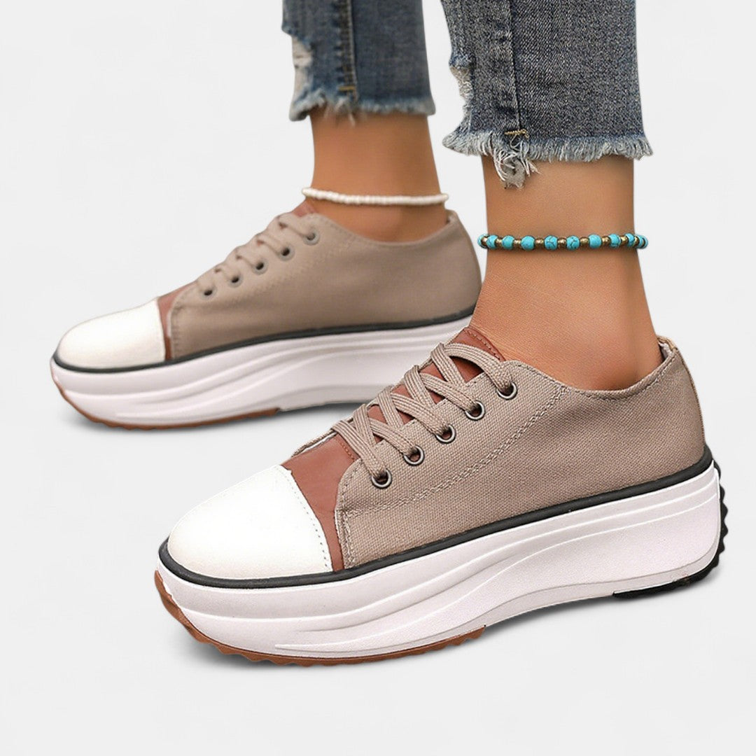 Naomi - Women's Trendige Sneaker with Round Toe