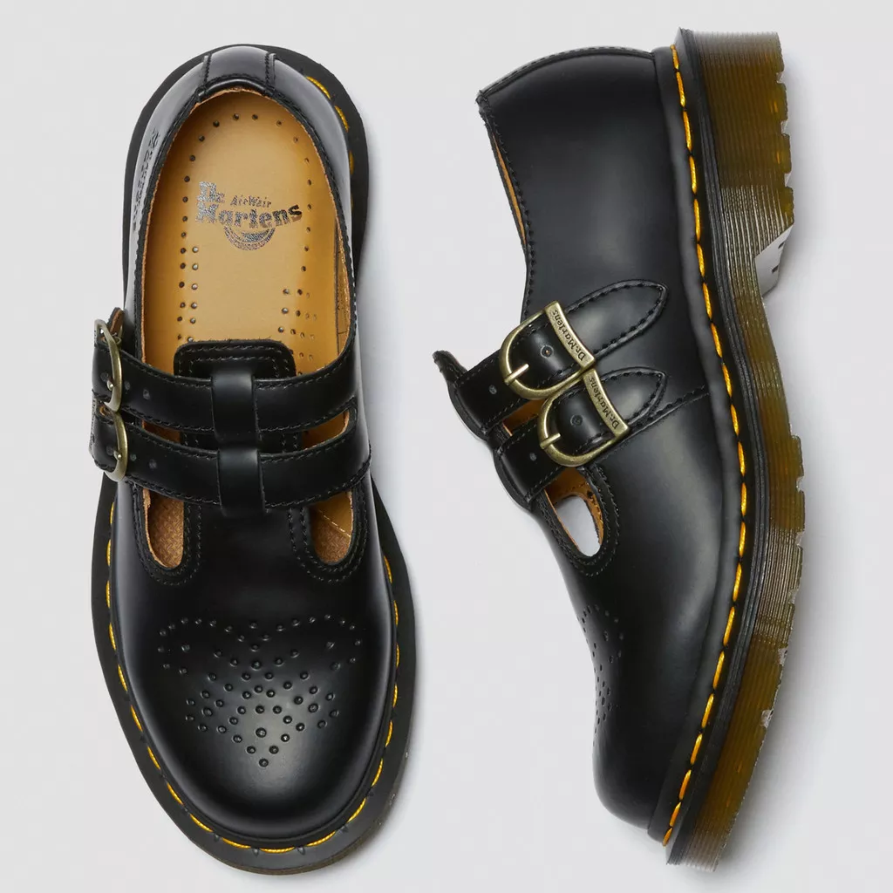 Lorraine - Women's Spring Mary Janes with Doppelter Buckle