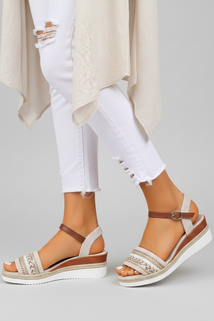 Laura - Women's elegante Riemchensandalen for Evening