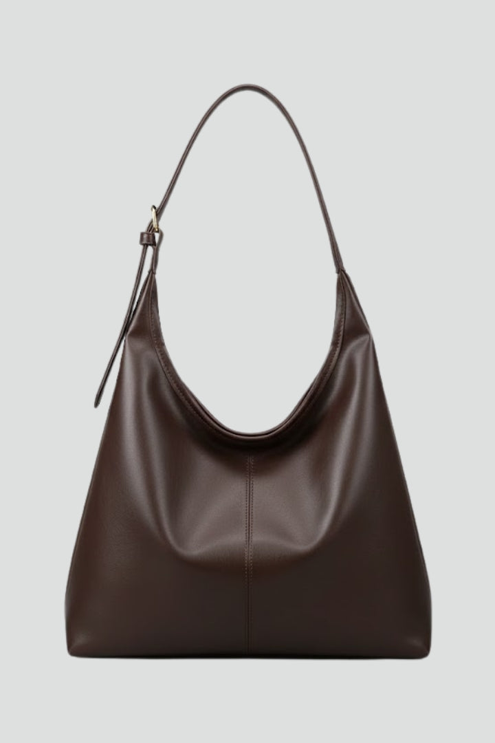 Reese - Women's Classic Tote Pocket with Faux Leather Exterior and Large Interior Pocket