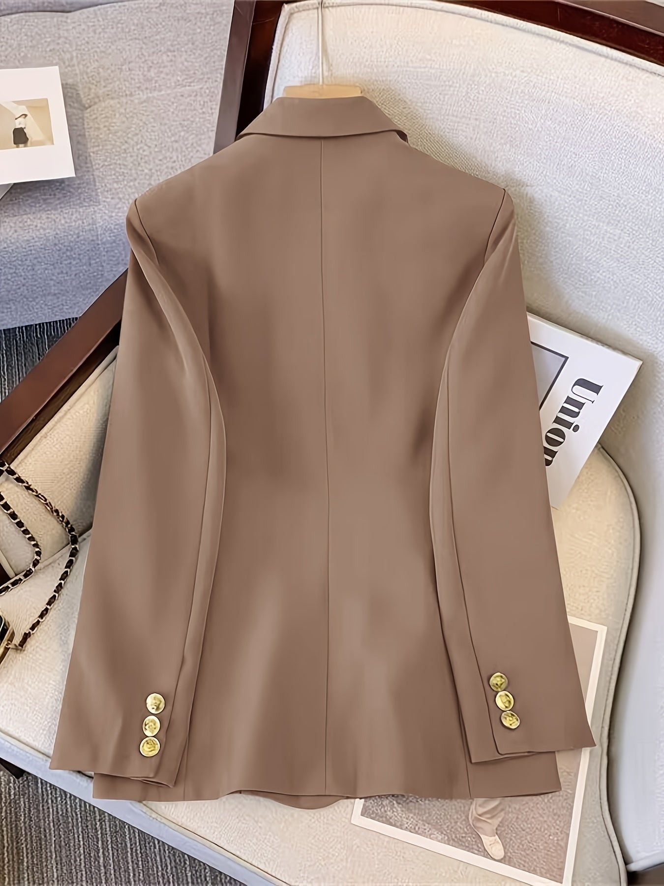 Valerie - Women's Tailored Double-Breasted Blazerjacke