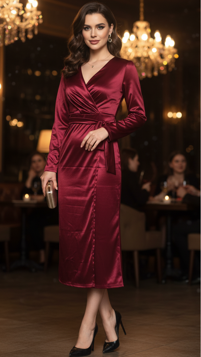 Victoria - Women's Spring-Wickel-Evening-Midi Dress