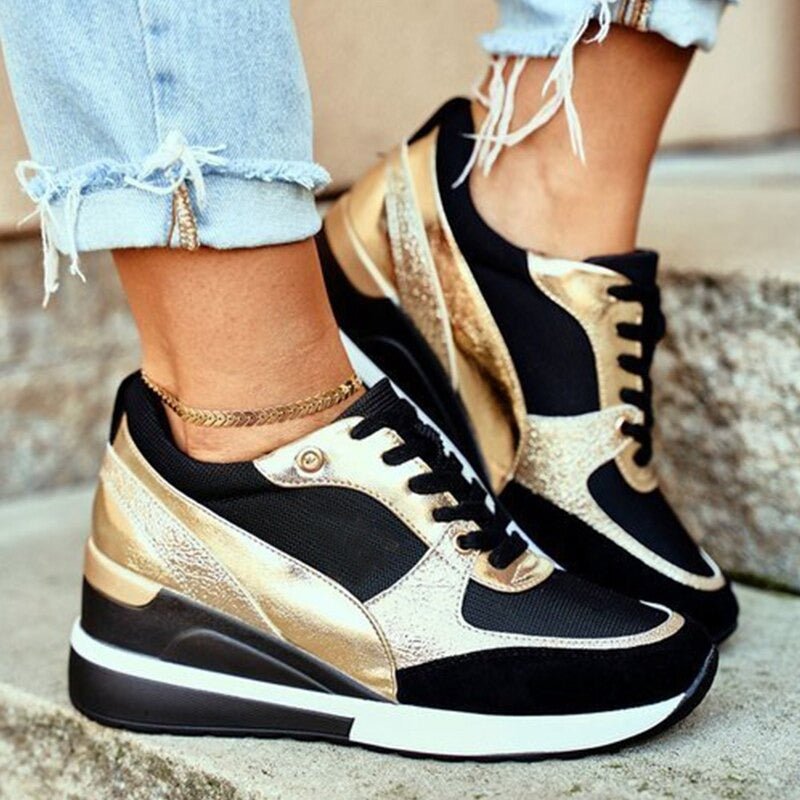Sandra - Women's Comfortable High-Top Sportsneaker