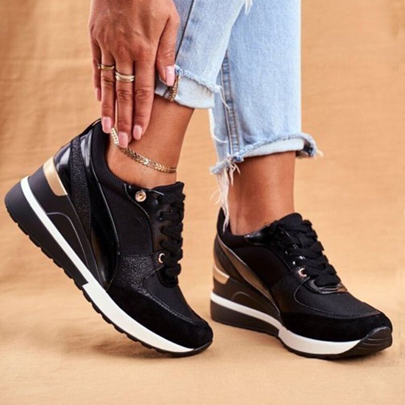 Sandra - Women's Comfortable High-Top Sportsneaker