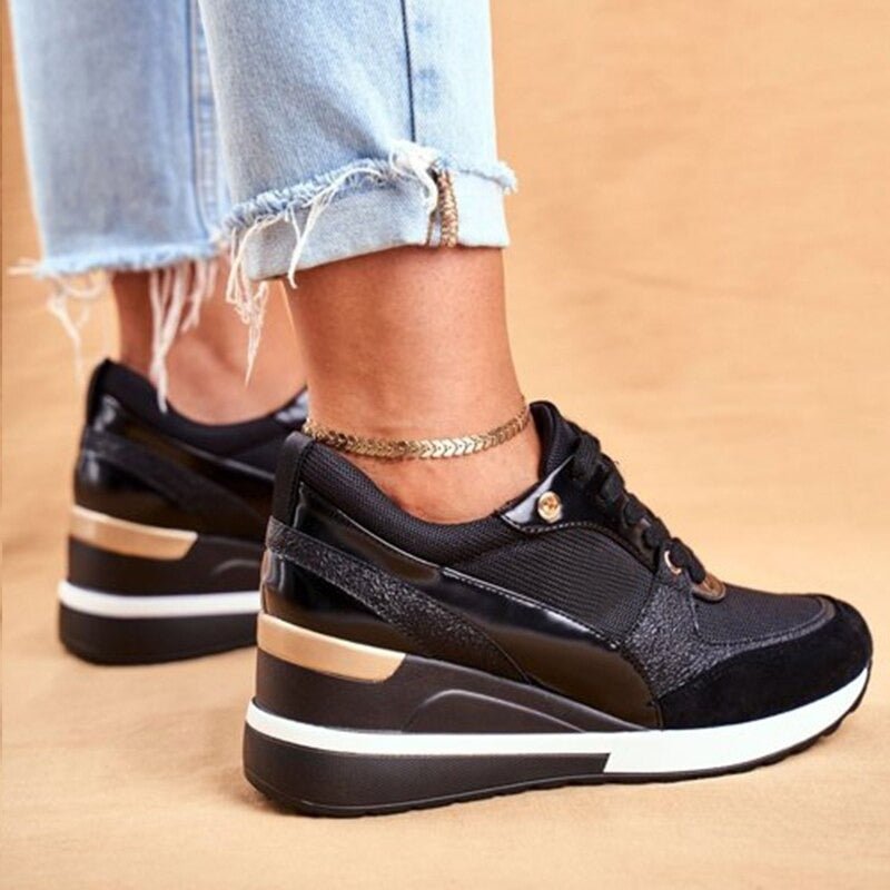 Sandra - Women's Comfortable High-Top Sportsneaker