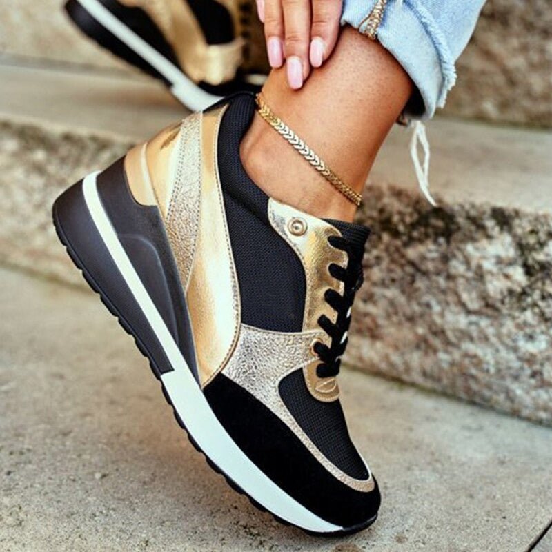 Sandra - Women's Comfortable High-Top Sportsneaker