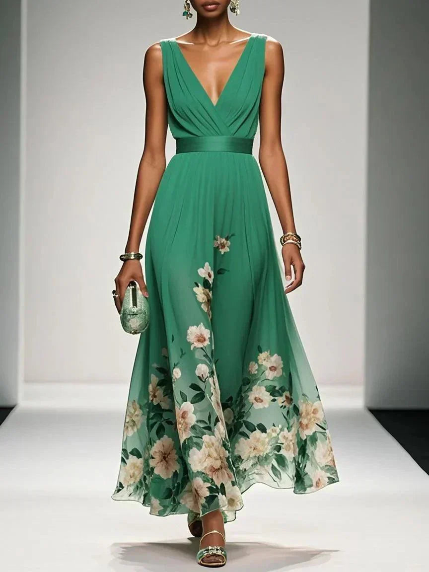 Poppy - Women's Floral Print Dress for Wedding Guests