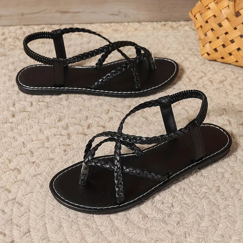 Joanna - Women's Spring Geflochtene Flache Sandals