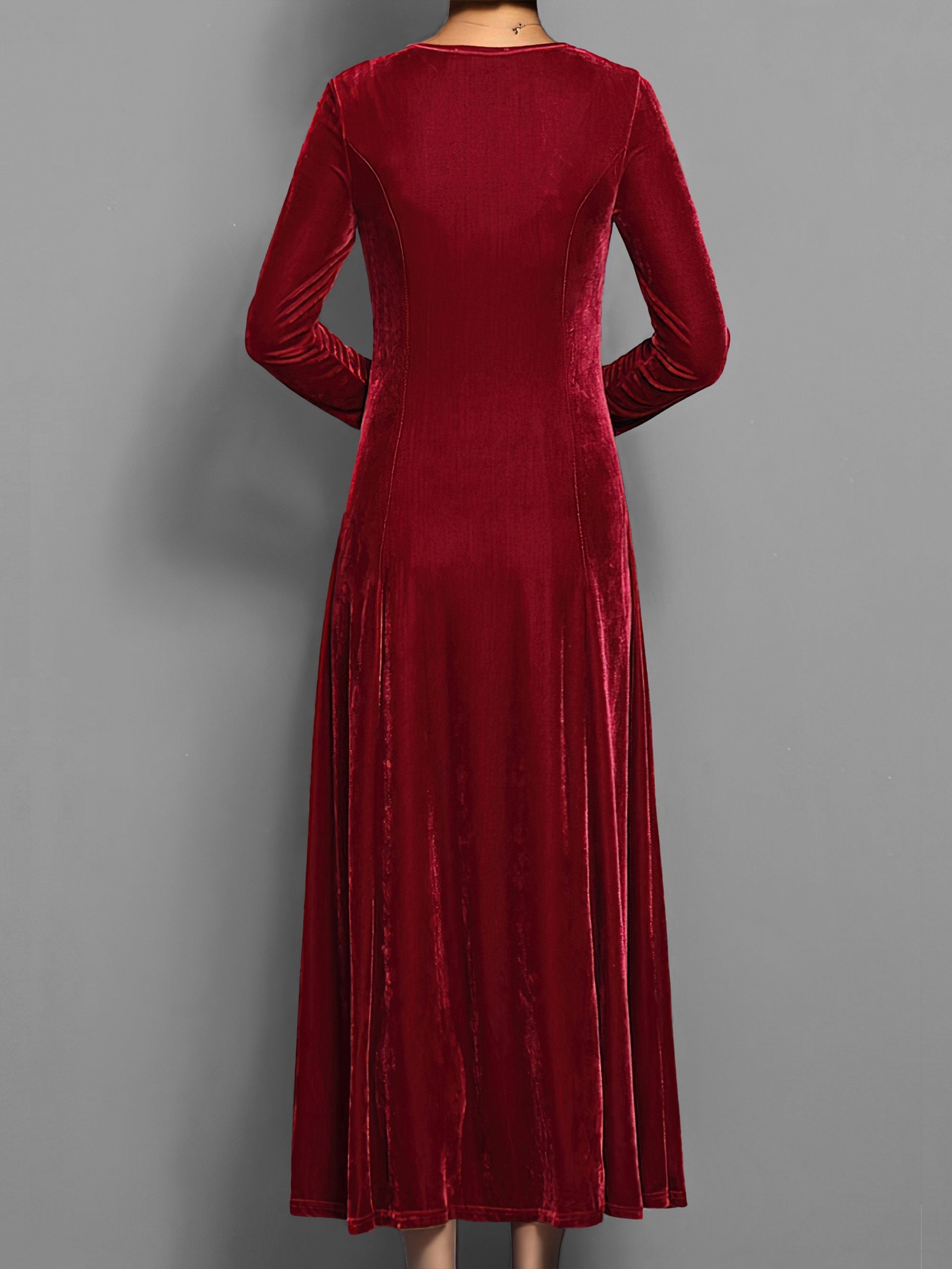 Joanna - Women's Slim Fit-Dress in voller Length for besondere Occasions