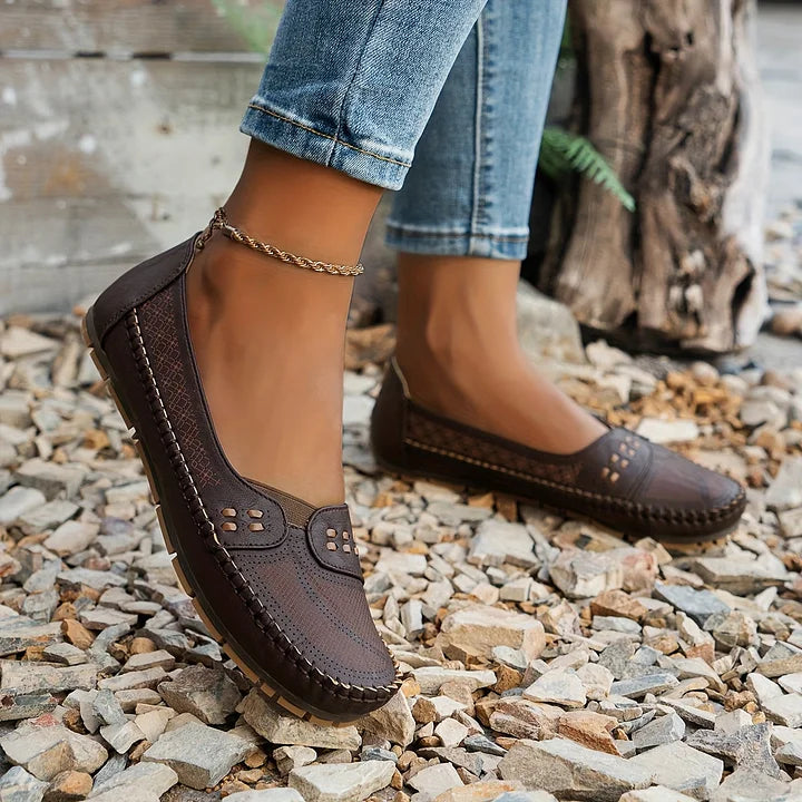 Natalie - Women's Stylish Orthopedic Comfortable Slip-On-Shoes