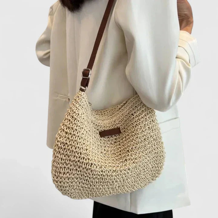 Lorraine - Women's Shoulder Bag in natural Style