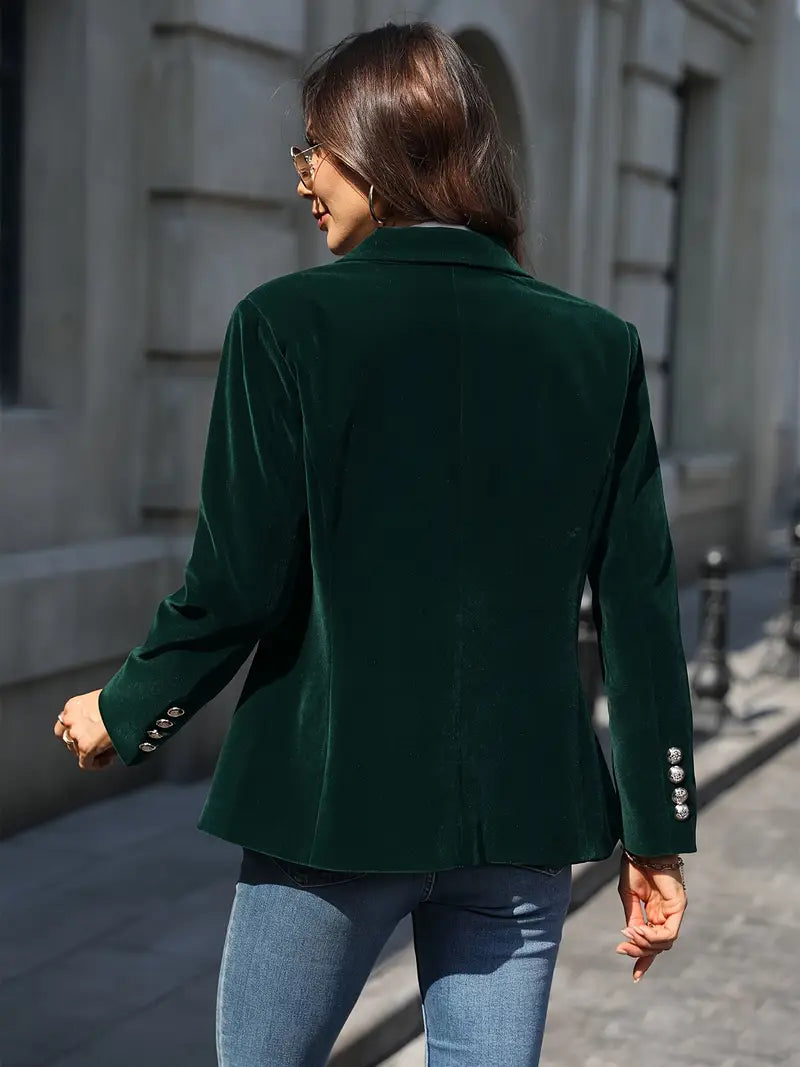 Judith - Women's Classic Blazer with a-Button-Verschluss