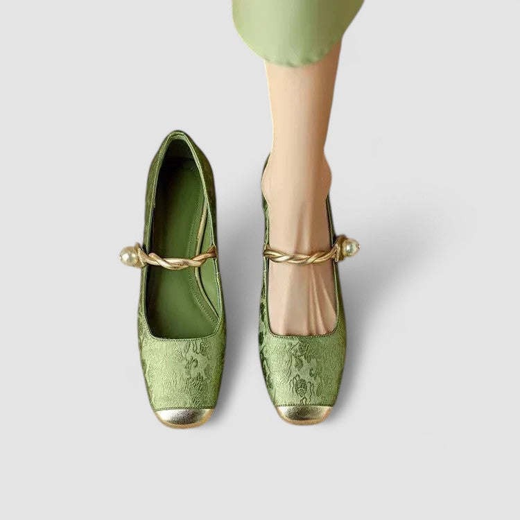 Lottie - Women's Orthopedic Mary Jane Niedrig-Heel-Shoes