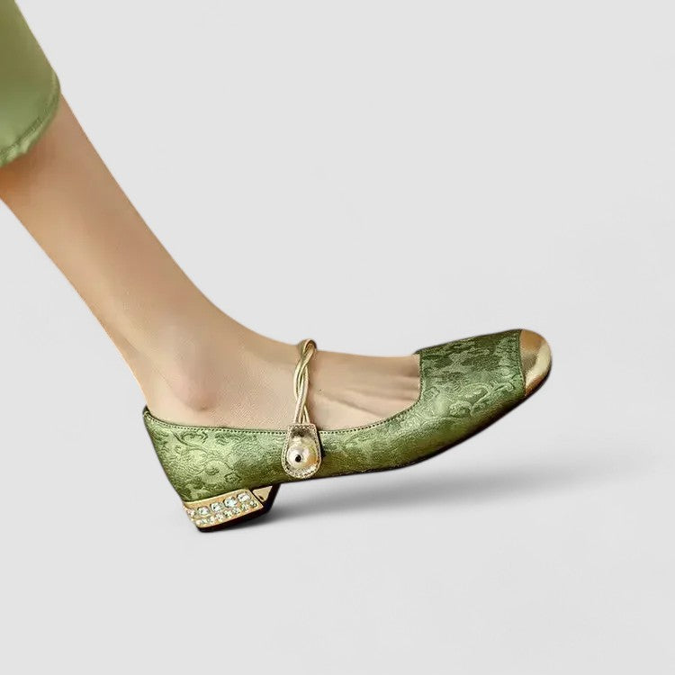 Lottie - Women's Orthopedic Mary Jane Niedrig-Heel-Shoes