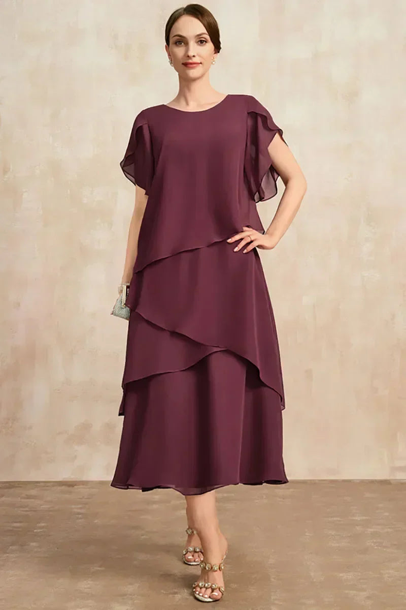 Molly - Women's Weiches Klassisches Chiffon Dress