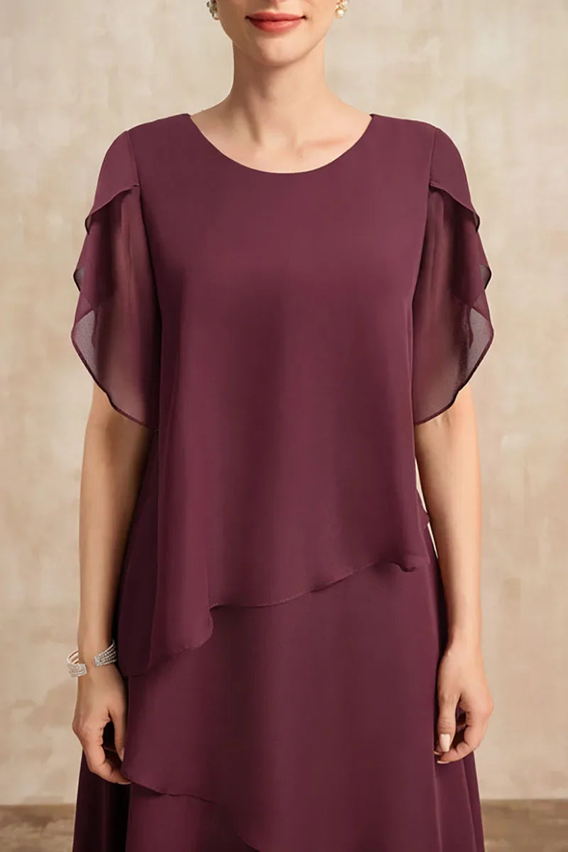 Molly - Women's Weiches Klassisches Chiffon Dress
