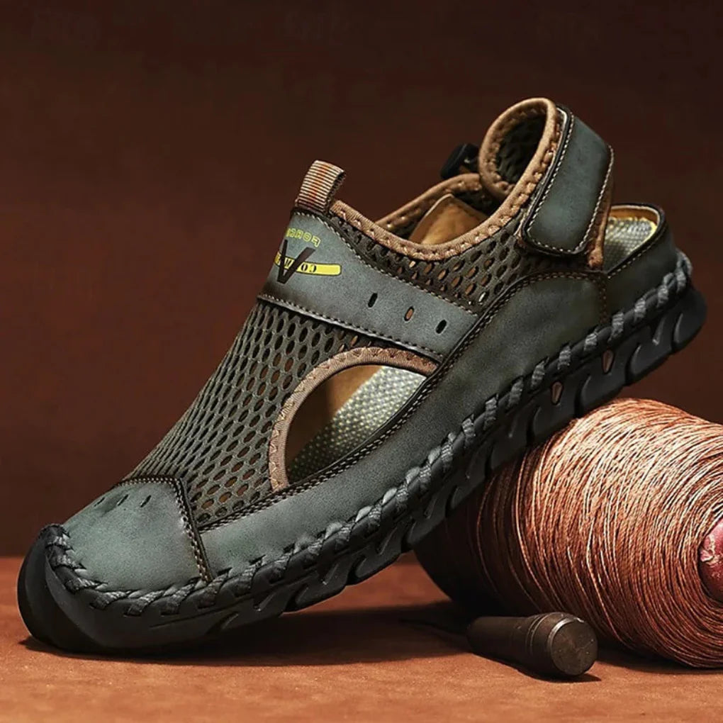Sharon - Women's Spring Schleifen Plateau Slide Sandals