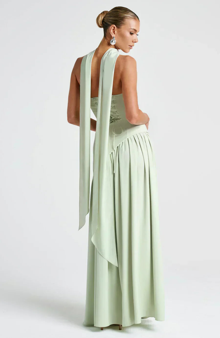 Natalie - Women's Asymmetrisches Maxi Dress for Wedding Guests
