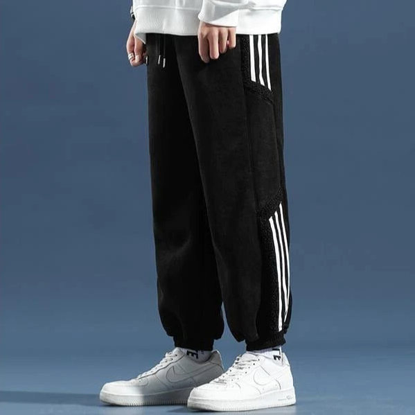 Craig - Men's Spring Street Joggerhose with Panel-Details