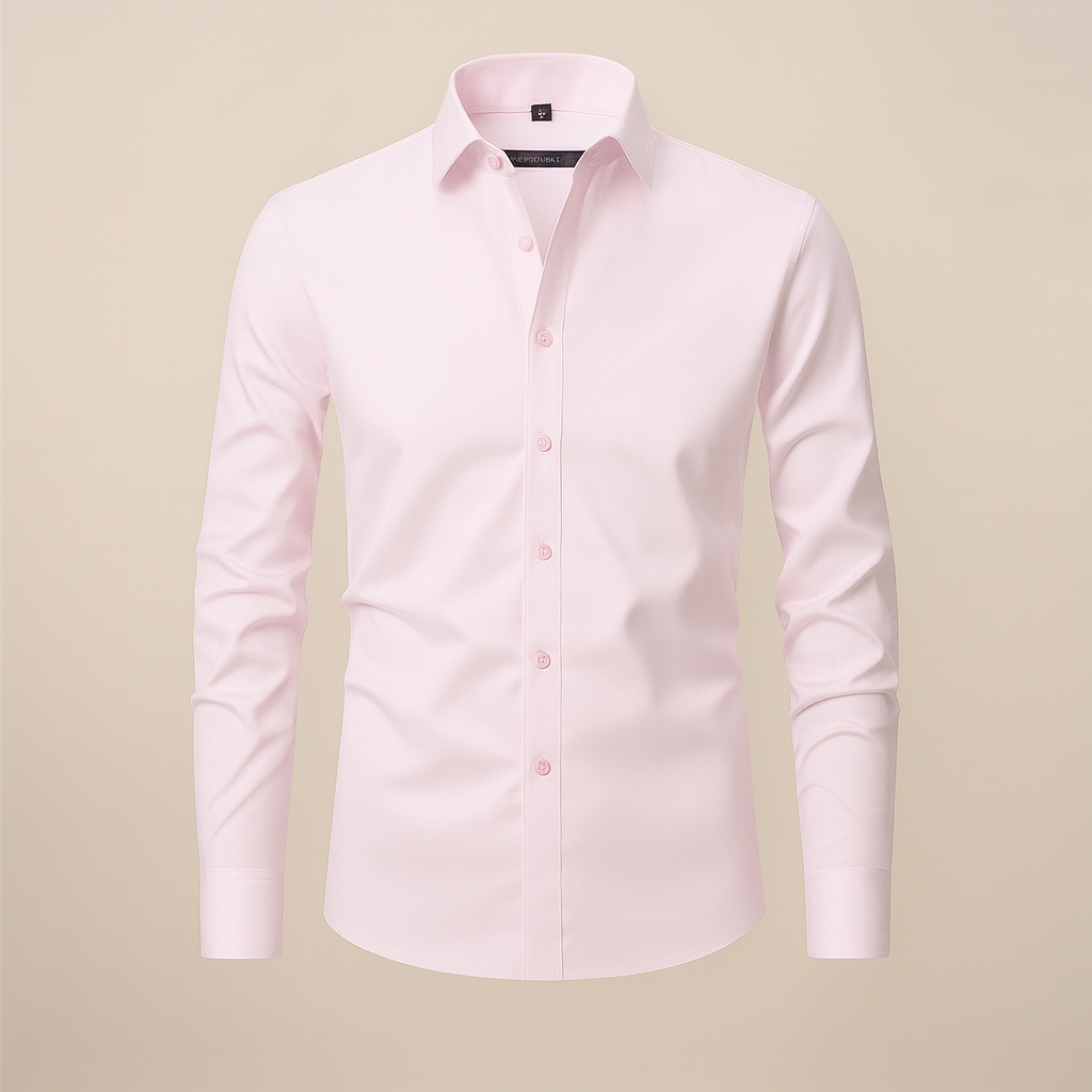 Lottie - Men's Spring Alltags Shirt with Tailliertem Cut