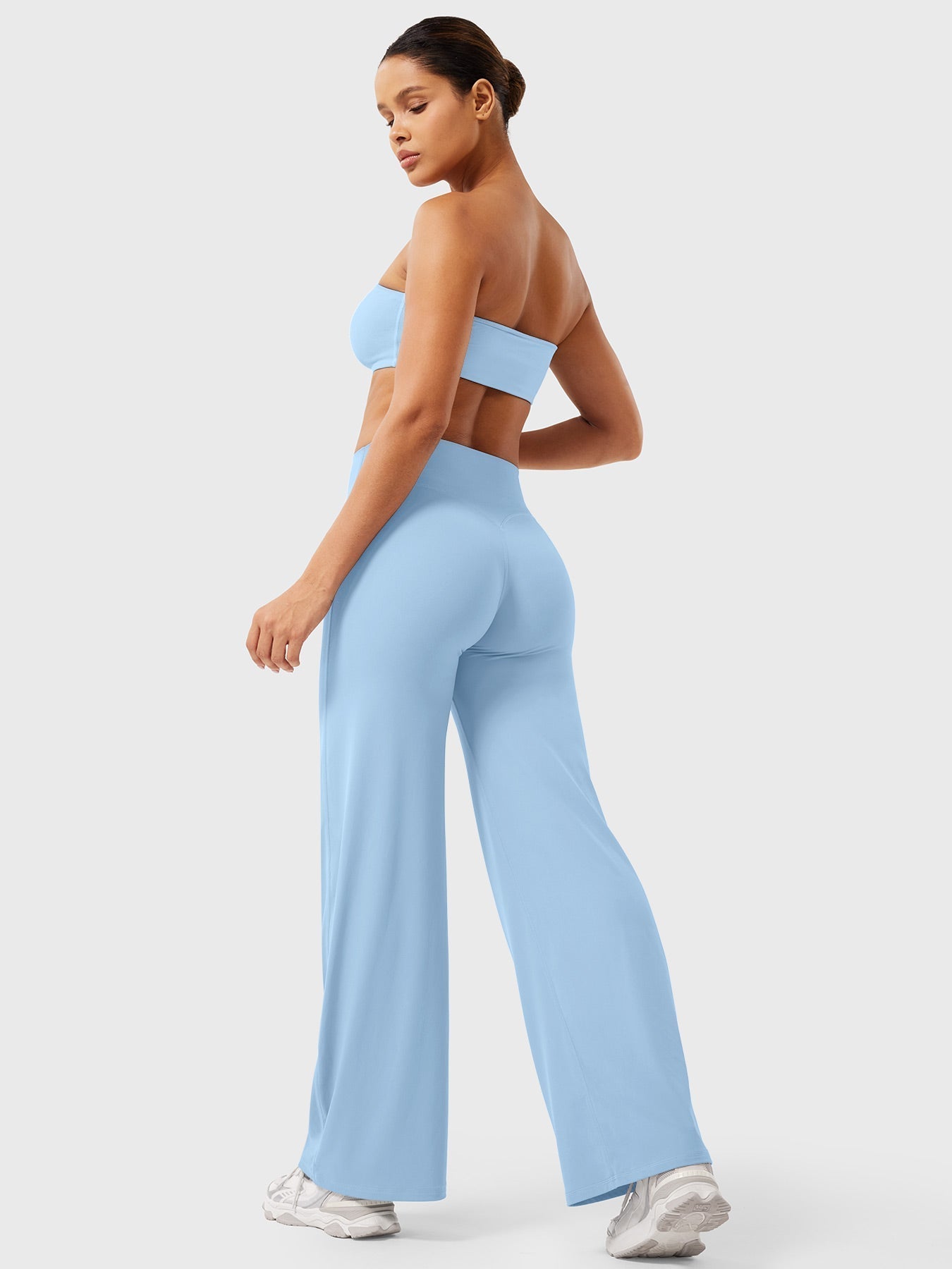 Ruby - Women's Summer Schlaghose with High Waist