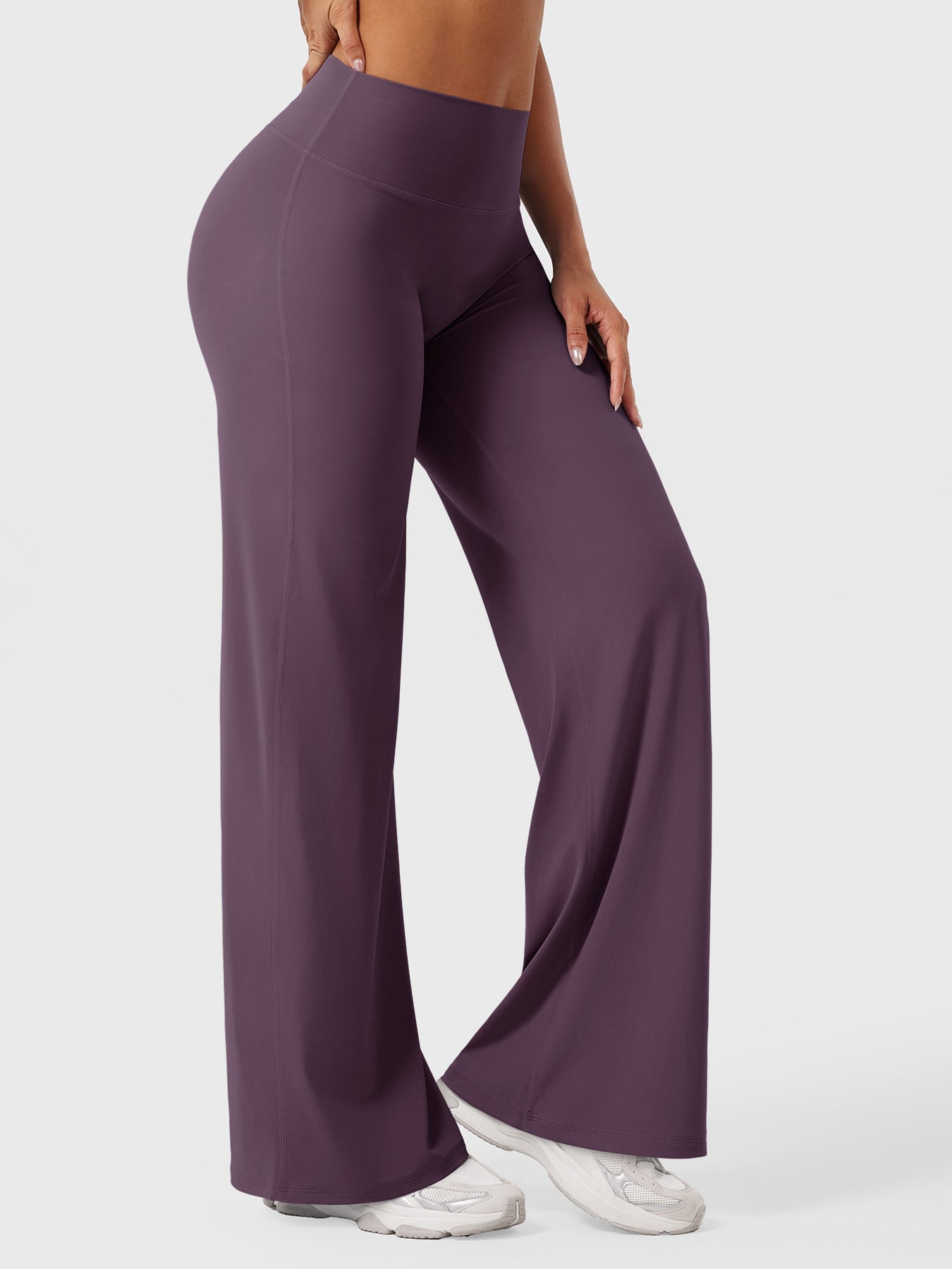 Ruby - Women's Summer Schlaghose with High Waist