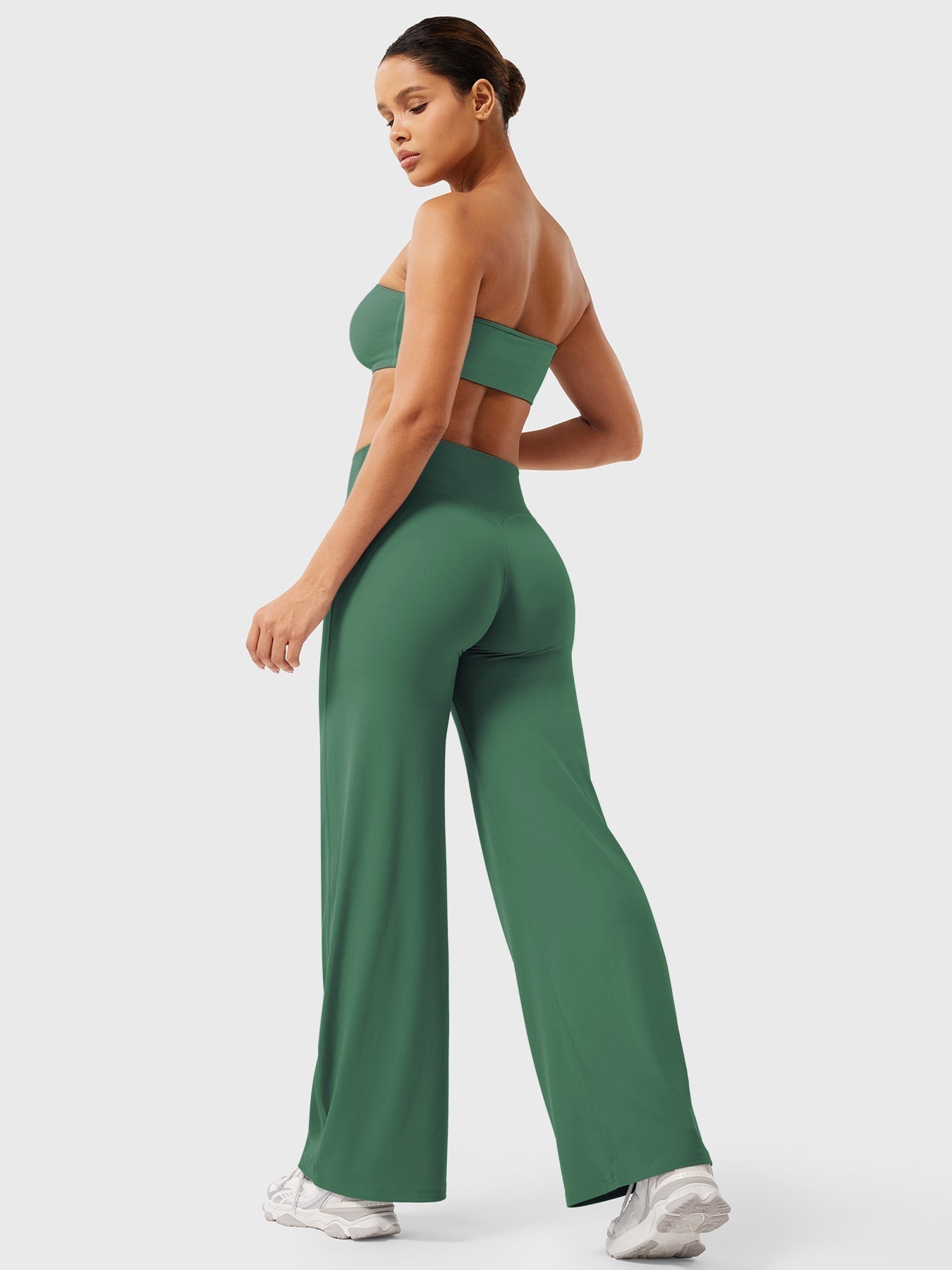 Ruby - Women's Summer Schlaghose with High Waist