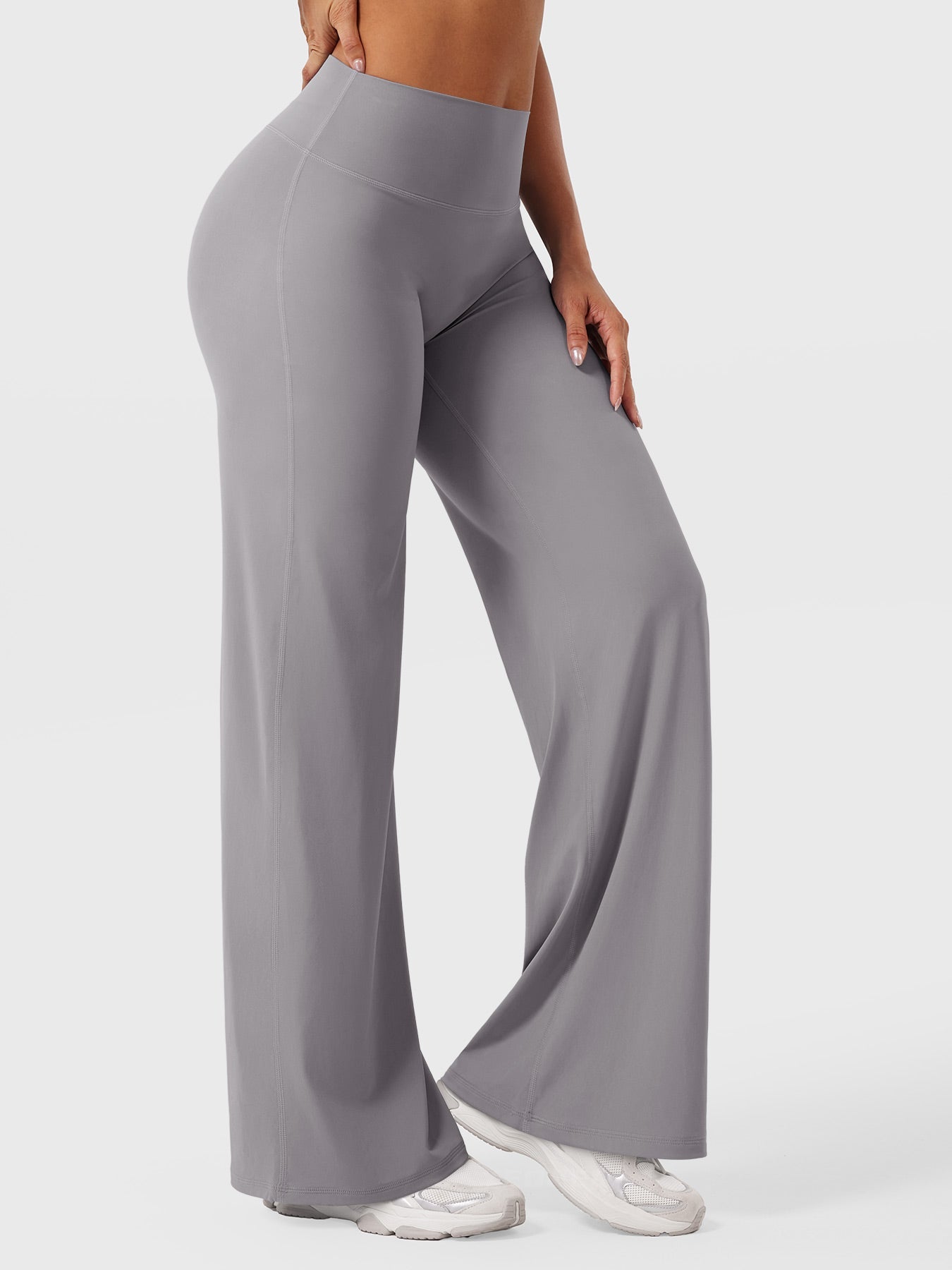 Ruby - Women's Summer Schlaghose with High Waist