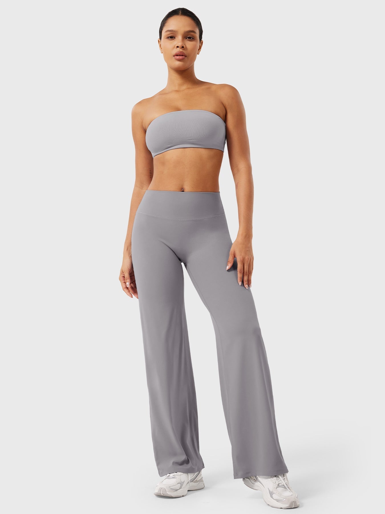 Ruby - Women's Summer Schlaghose with High Waist