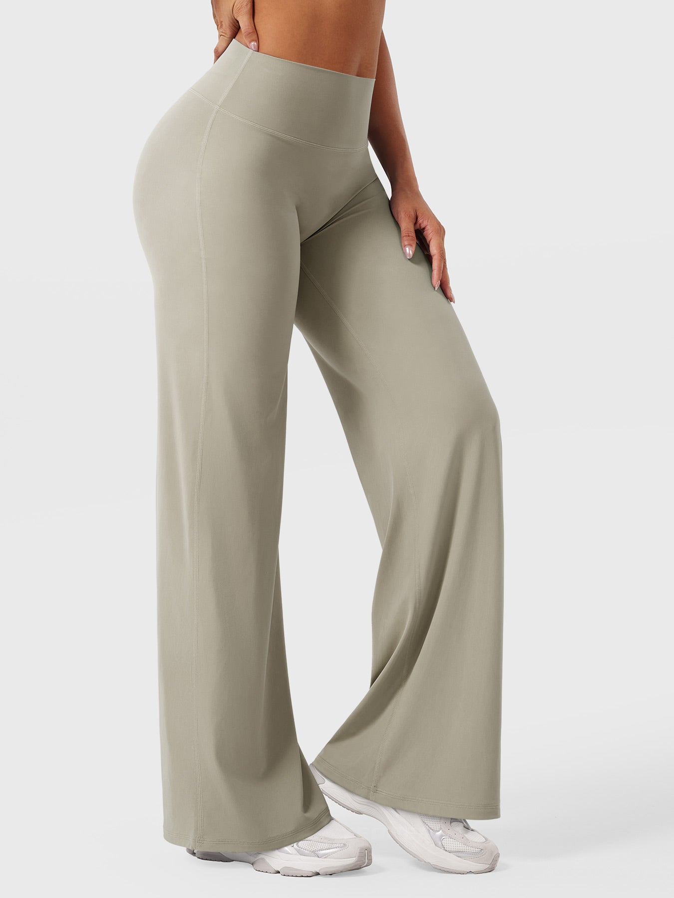 Ruby - Women's Summer Schlaghose with High Waist
