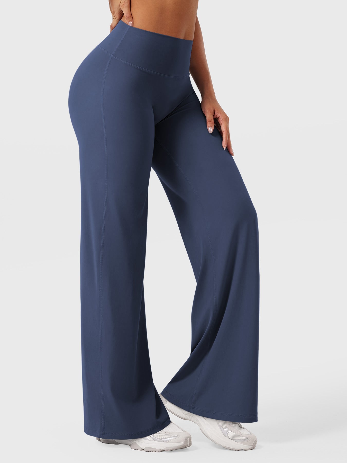 Ruby - Women's Summer Schlaghose with High Waist