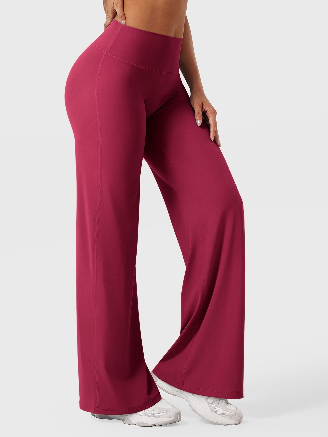 Ruby - Women's Summer Schlaghose with High Waist