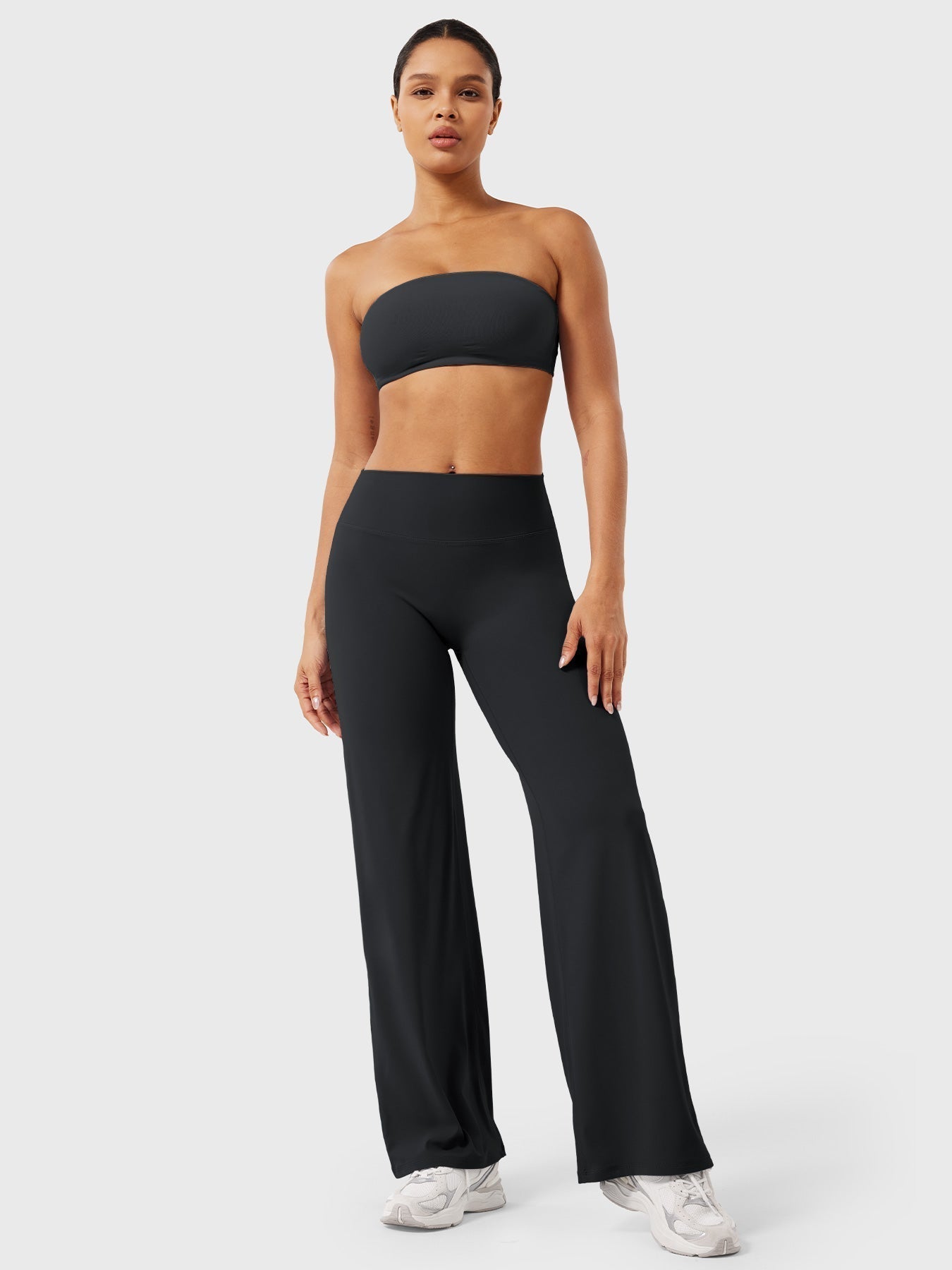 Ruby - Women's Summer Schlaghose with High Waist